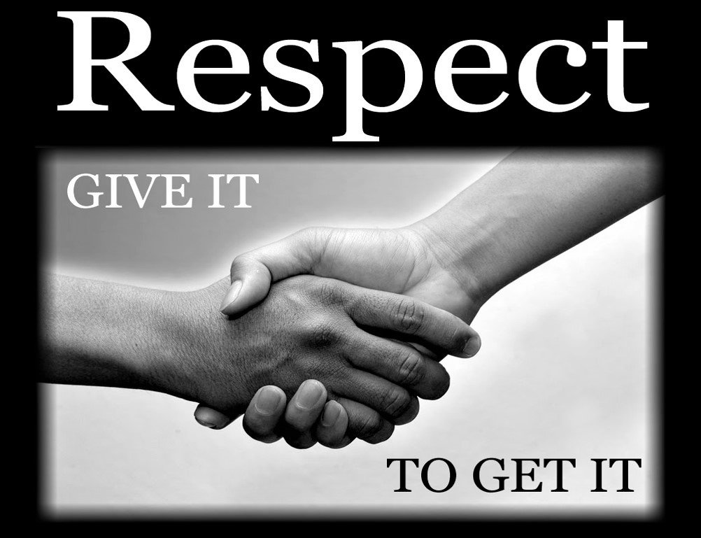 respect others to be respected