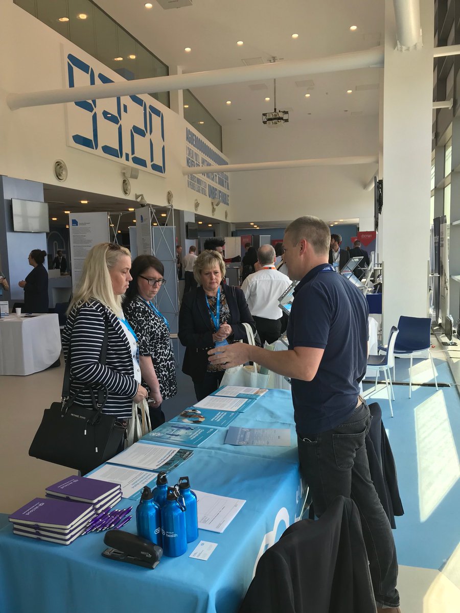 Johnwhodges1's tweet photo. @UKCloudHealth at #DocmanNDC18 lots of interest in the cloud provider of #Docman10 proud to support over 500 GP Practices https://t.co/dXvkk7C8rZ
