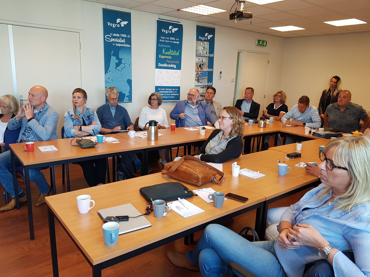 Vandaag te gast bij <a href="/Vegro_NL/">Vegro</a> voor de laatste bijeenkomst van het project Ondernemend Noaberschap, over ondernemen in de seniorenmarkt van wonen en comfort, mogelijk gemaakt door <a href="/ProvOverijssel/">Provincie Overijssel</a>