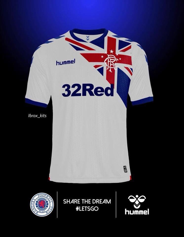 rangers hummel top