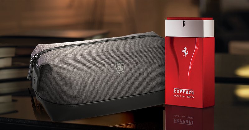 Ti piace premere l’acceleratore e non fermarti mai… per te un’offerta incredibile. Il #profumo #FerrariManinRed abbinato a questa esclusiva pouch. Dal 28 maggio solo da Limoni e La Gardenia #FerrariFragrances #ManinRed #PerfumeHolding