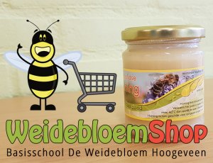 #Plusklas #Weidebloem #Hoogeveen verkoopt honing in eigen #webshop 
deschoolwebwinkel.nl/nieuwsdetail/w…