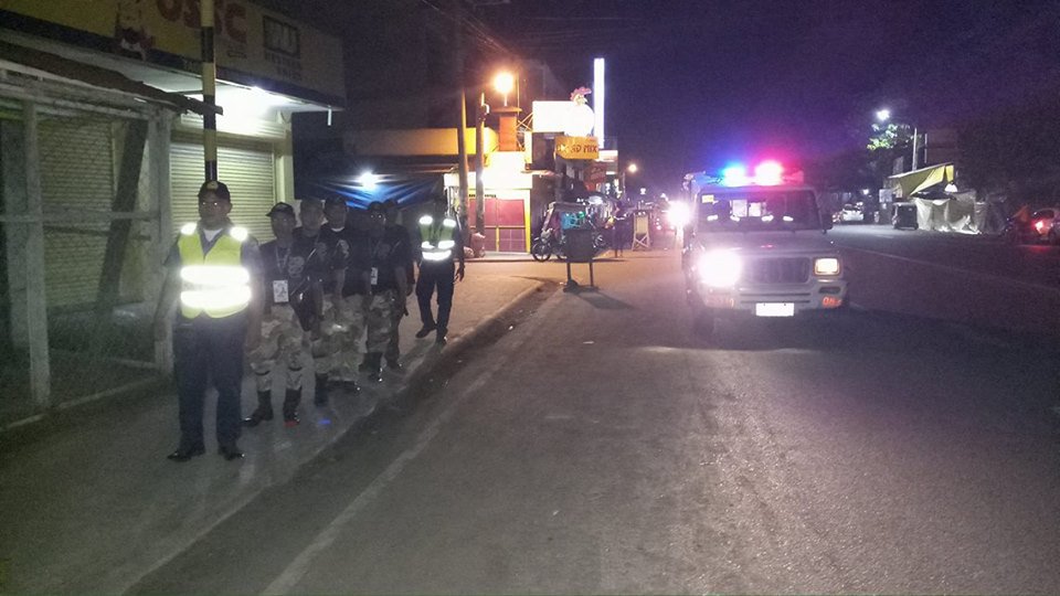 Tagoloan MPS personnel together with BPATs of Brgy. Poblacion conducted police presence and foot patrolling in relation to Internal Security Operation (ISO) at Tagoloan Public Plaza, Tagoloan Misamis Oriental.