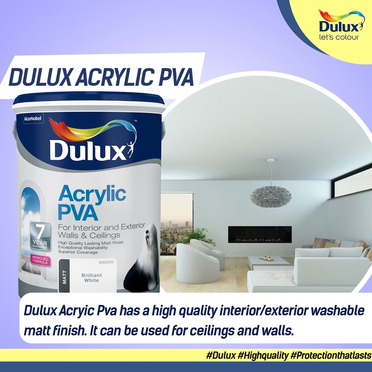Dulux Nigeria On Twitter Have You Tried The Dulux Acrylic Pva