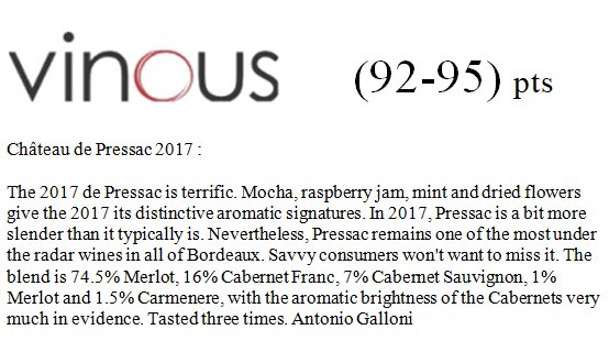 Jean-François Quenin (@chateaupressac) on Twitter photo 