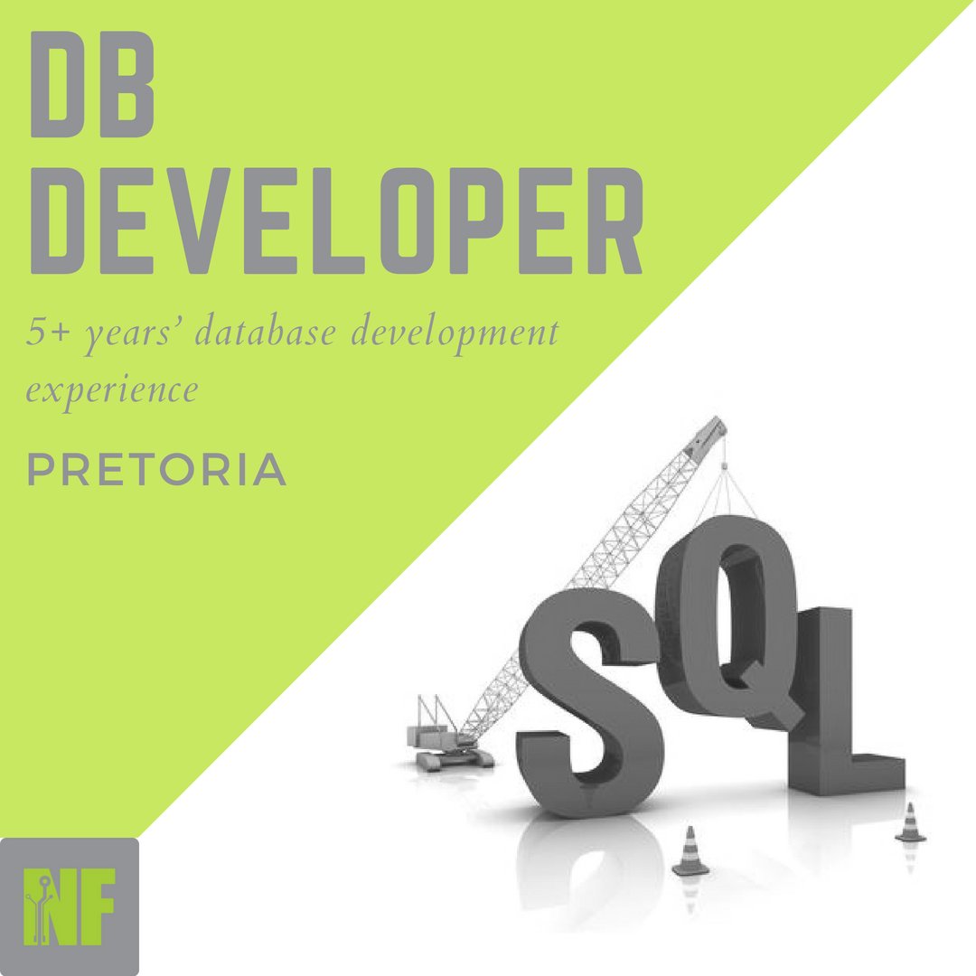 NurturinFutures's tweet image. Seeking: #DBDeveloper
Email CV's to: ella@nurturingfutures.com
#NurturingFutures #YourCareerIsOurPassion #International #Career #InternationRecruitment #SoftwareDevelopment #ITRecruitment #Headhunting #NurturingFuturesFamily #JobSeekersSA #careergoals #International #Career