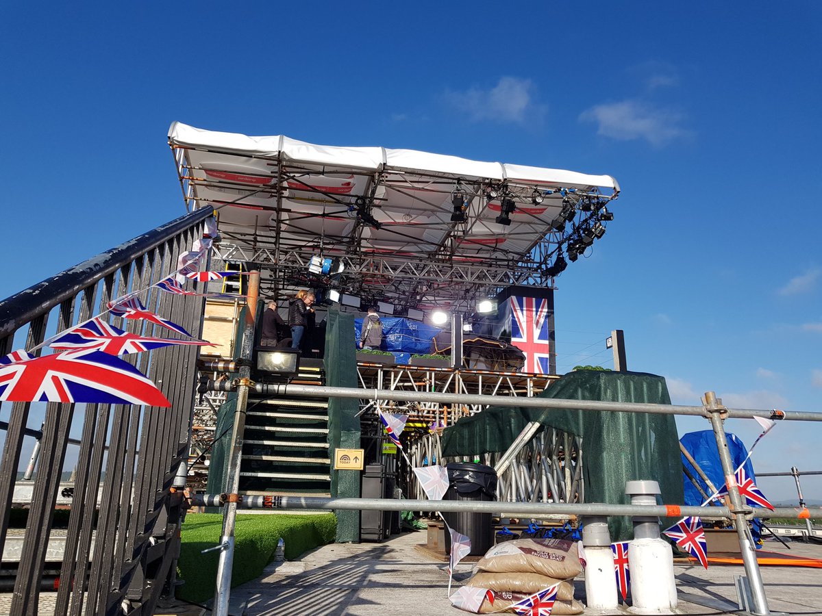 palomafraile's tweet photo. Good Morning #Windsor . Ready for the #royalwedding rehearsal #producinghistory https://t.co/FSgZgUpjFe