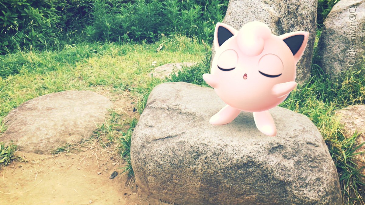 Kenken プープププ プープリン プープーリーンー プリン Jigglypuff Pokemongo ポケモンgo ポケモンgo写真 ポケモンar写真 ポケモンgoar写真 Pokemongosnap Pokemongoadventure Pokemongoarplus アニポケ ポケットモンスター プリンの歌