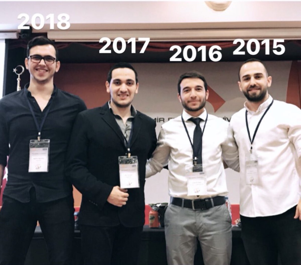 Lojistik Kulübü dönem başkanları bir arada 😎🙌🏻 #iuelogistics18