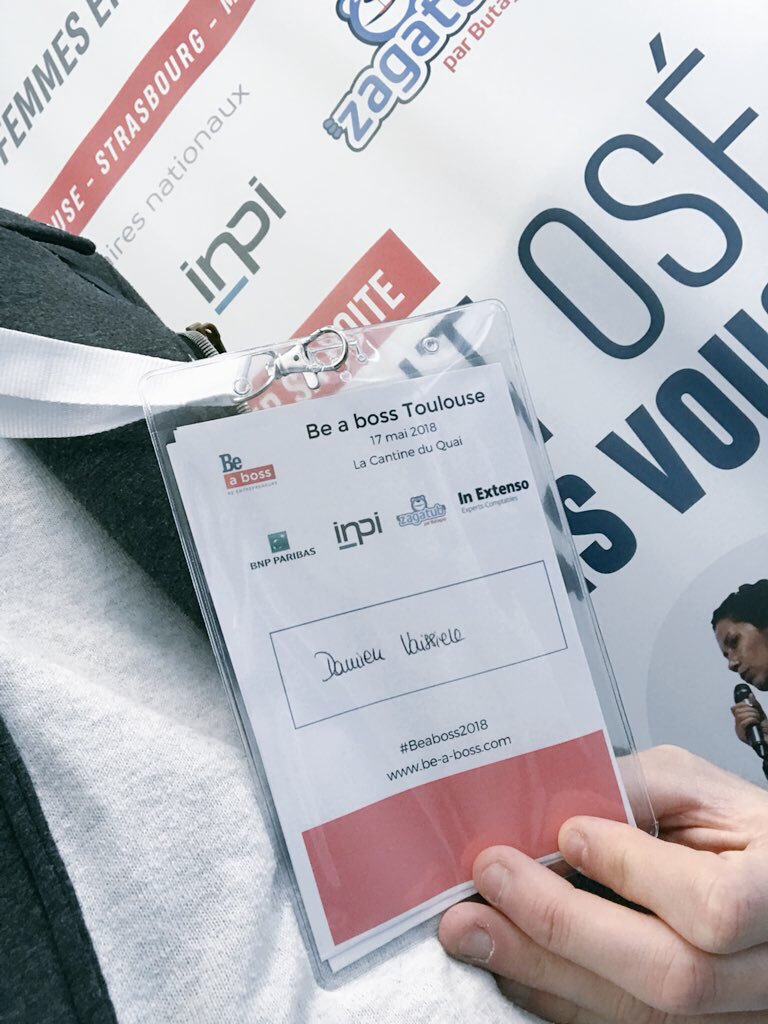 MyNeedMySolutio's tweet photo. En place avec la #teamMNMS pour #BeABoss 2018 à Toulouse ⚡️
Dans quelques minutes c’est l’heure du pitch des #startups ⏩ elles ont osé !
Clin d’œil spécial à @DigitalGirlsFr, également présentes et concernées ! https://t.co/4UuENliEWJ