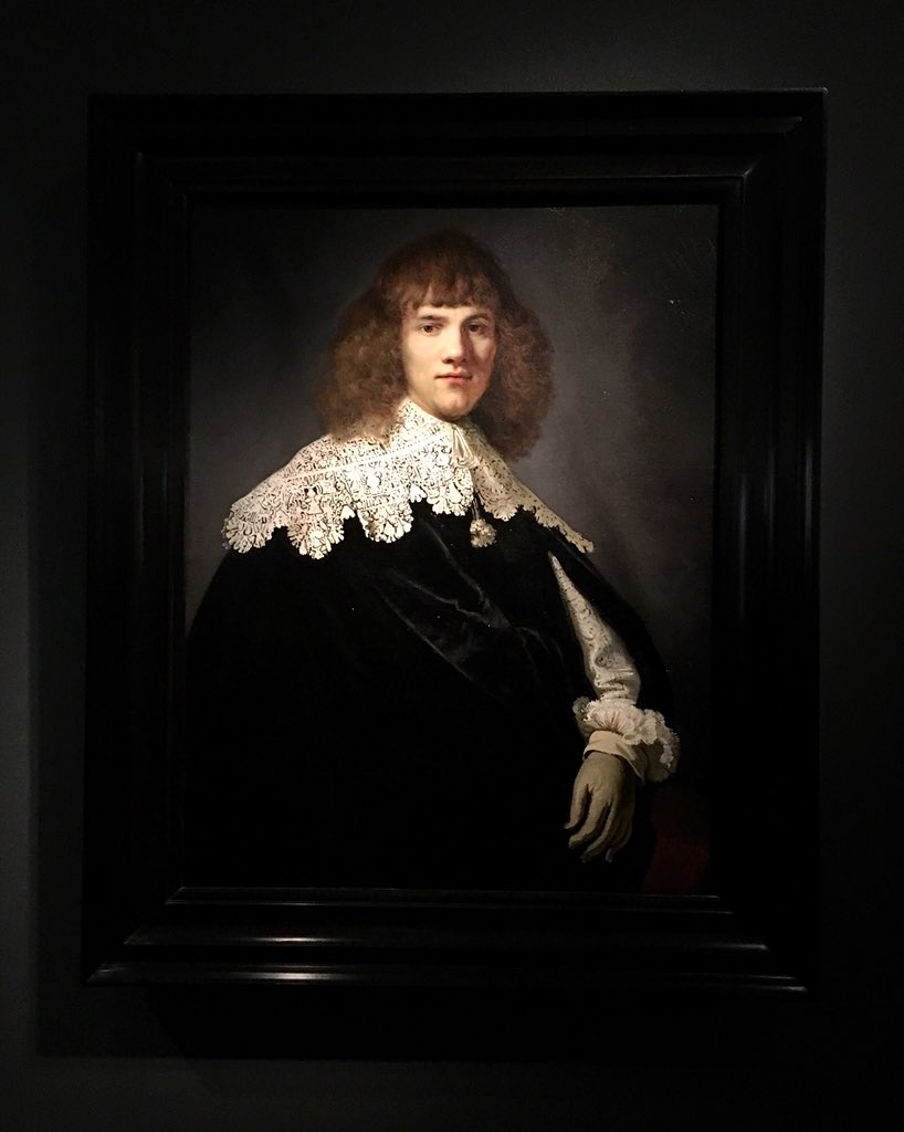 Vanmiddag in de Hermitage de ‘nieuwe’ Rembrandt bewonderd.
