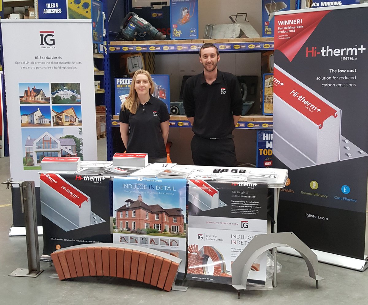 IGLintels's tweet photo. We had a great day at the @SelcoBW trade day yesterday. It was a great opportunity to chat to Selco customers about our innovative product solutions https://t.co/LIBiPaf7Tb