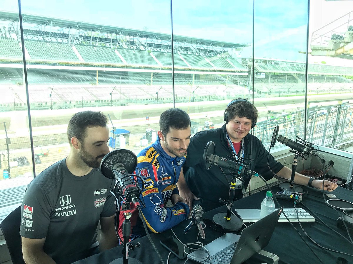 AlexanderRossi's tweet photo. Out of this world @AskOffTrack episode coming soon. #thatbackdropthough https://t.co/qYcZJ9Q6x0