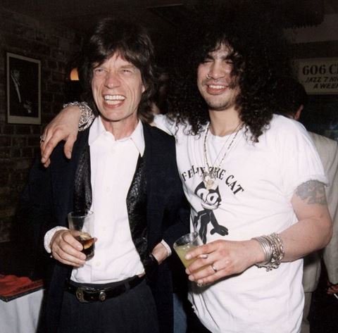 WorLovesMrSlash's tweet photo. Hi guys on #slashthursday! πππ
#slash #mickjagger @MickJagger @Slash @MARIE2_SLASH @All_about_SLASH @Slash_Army_Arg @DEBBIE3636 @Slashudsonmex @AppetiteForGNfR @blackdiamondrs @SlashNation @p769alexis @SlashArmyLATAM @SlashFCSaoPaulo @tako217 @slasharmystoke @heybelleza #rnfnr https://t.co/eu6TKoXyux