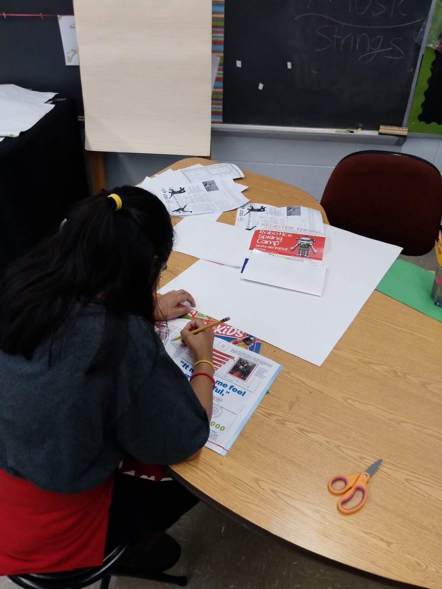 AshMillerJMI's tweet photo. Using articles in our #TFK magazines to determine the author's purpose #jmiknights #jmiedison #jmi4th @JMI_Edison https://t.co/Vgr3H50S52