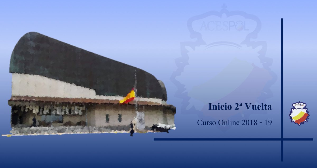 ¡¡Sorteamos una plaza en la 2ª vuelta de nuestro Curso Completo Online 2018 - 19 Escala Básica entre todos los RT!! 

INICIO: Lunes 04 junio 2018

acespol.com/producto/opcio…
