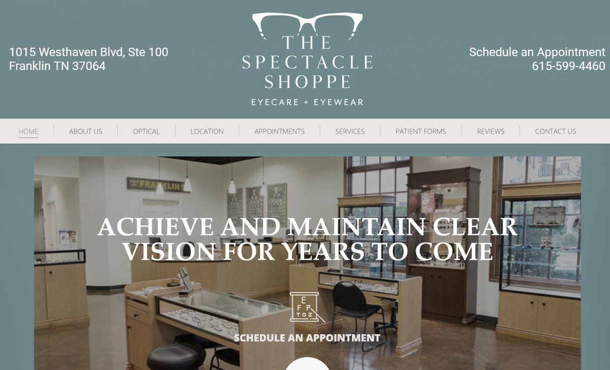 The Spectacle Shoppe Twitter