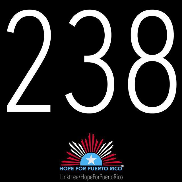 Hope4PuertoRico's tweet photo. 238. The number of consecutive days that over 50,000 people in Puerto have NOT had power. The number of consecutive days that our people have had to fight for survival with little to no help. The next hurricane season starts in 14 days. The power grid is… https://t.co/bBksUO6xjf https://t.co/8iGbe8fygB