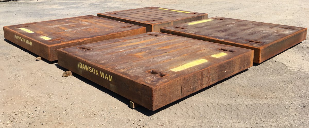 DAWSON_WAM's tweet photo. DAWSON-WAM have supplemented our heavy duty mat range with some smaller mats which are ideal to spread the load from mobile cranes. Measuring 2.45m by 2.45m they have a footprint of 6m2 and can carry over 2500kN/m2. Available from both Bedfordshire and Belfast #spreadingtheload https://t.co/iLTkElFqh4