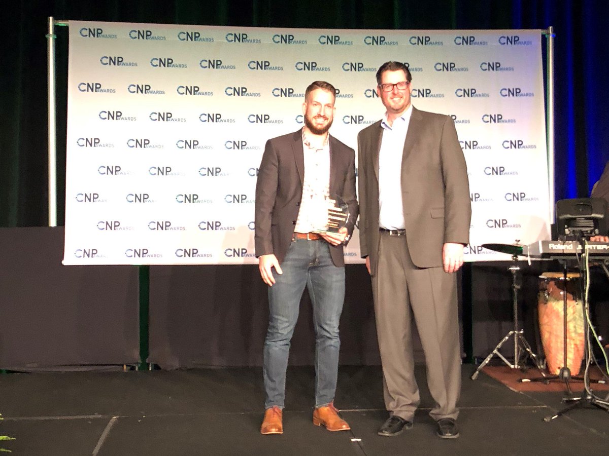 CardinalCommerc's tweet photo. #CardinalCommerce proudly accepts the 2018 Customer Choice Award for "Best Identity Verification and Authentication Solution" from @CardNotPresent at the #CNPExpo! - https://t.co/WKiP8x8EmR https://t.co/Q1LIxB8lca