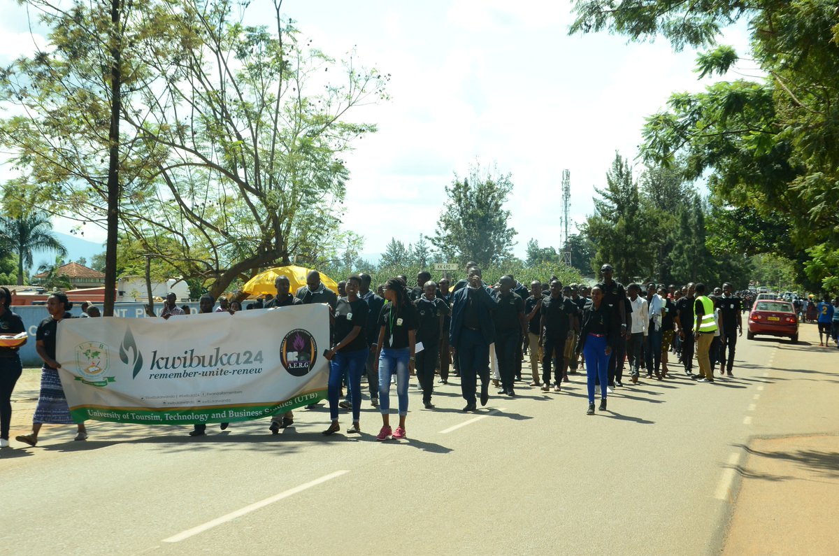 #Kwibuka24 heading to @IPRCKigali where Tutsi gathered 1994 expecting the protection of UN troops, but they abandoned them #NeverAgain #RwOT