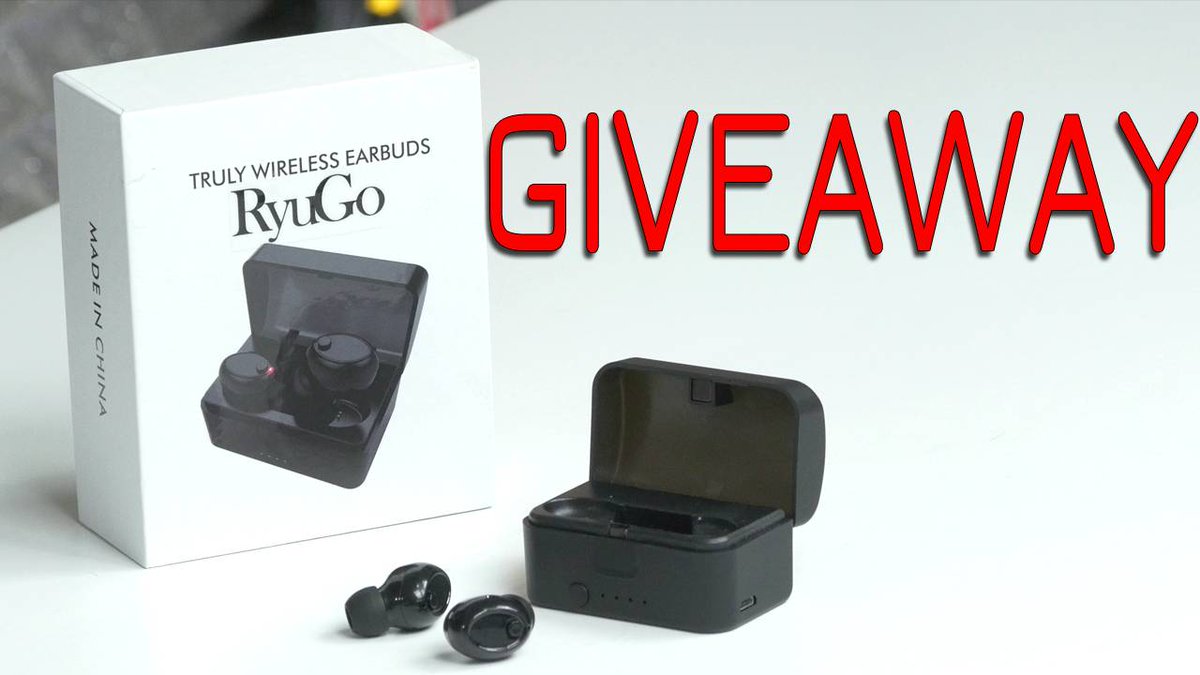 Unbox_Junkie's tweet photo. New Video - True Wireless Earbuds by RyuGo + GIVEAWAY!
↪https://t.co/aKO1gEMe9I↩

#amazon #ryugo #truewirelessearbuds #earbuds #twe #giveaway #contest #technology #youtube #video #gadgets #inventions #unbox #unboxing #unboxjunkie #junkies #cool #products #awesome #things https://t.co/GDC3WNQ7ZZ