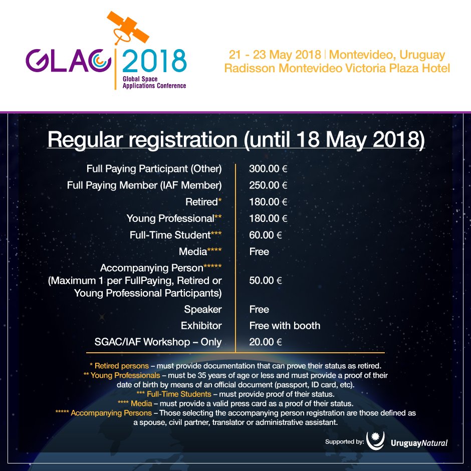 GLAC2018 tweet media