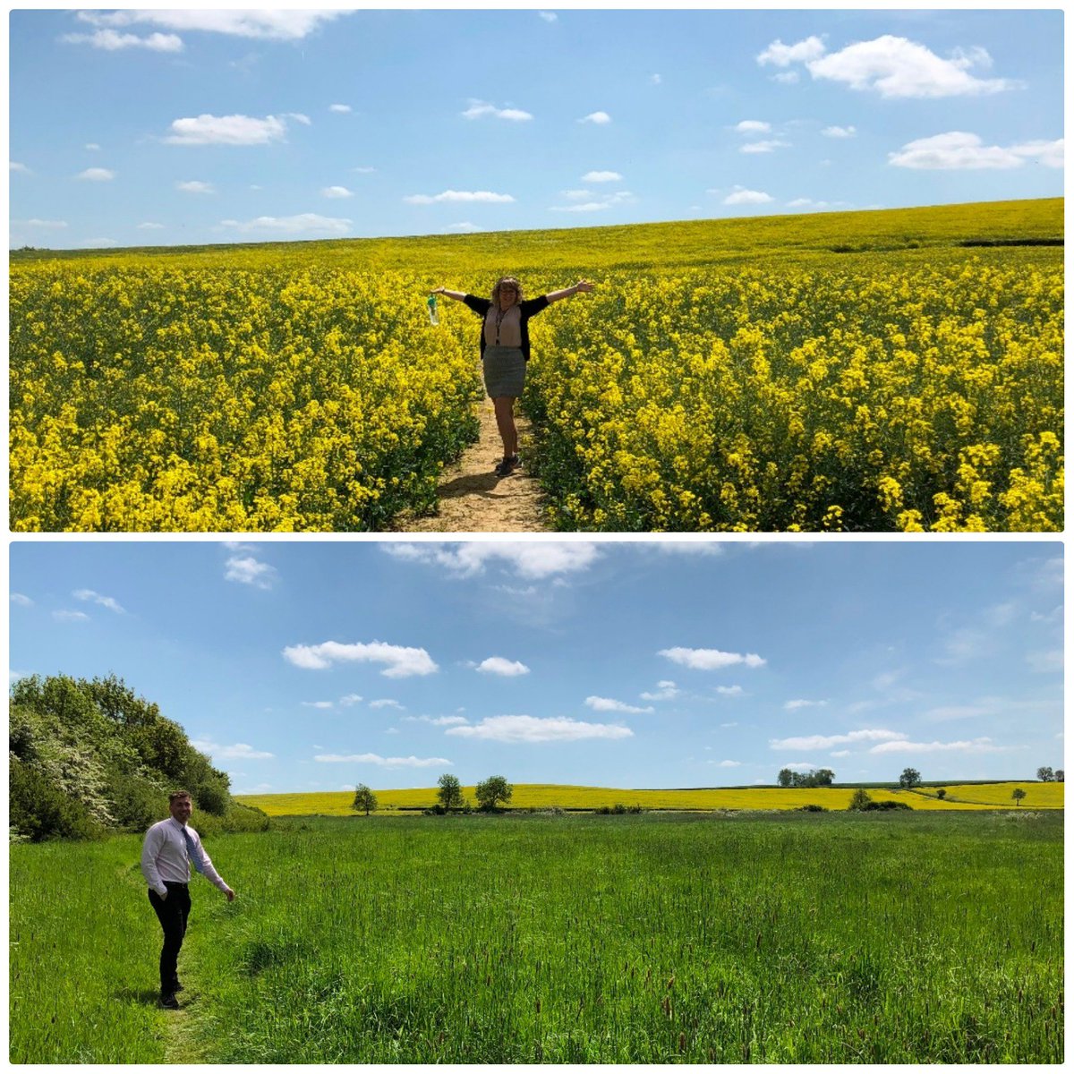 LBattisonBWB's tweet photo. Trainers on and off we go! Getting some fresh air and enjoying a walk in the sunshine today at our @bwbconsulting Market Harborough office for #MentalHealthAwarenessWeek @TimetoChange #FeelingGood #sunshine #exercise #countrylife https://t.co/9bSQvAyrxk