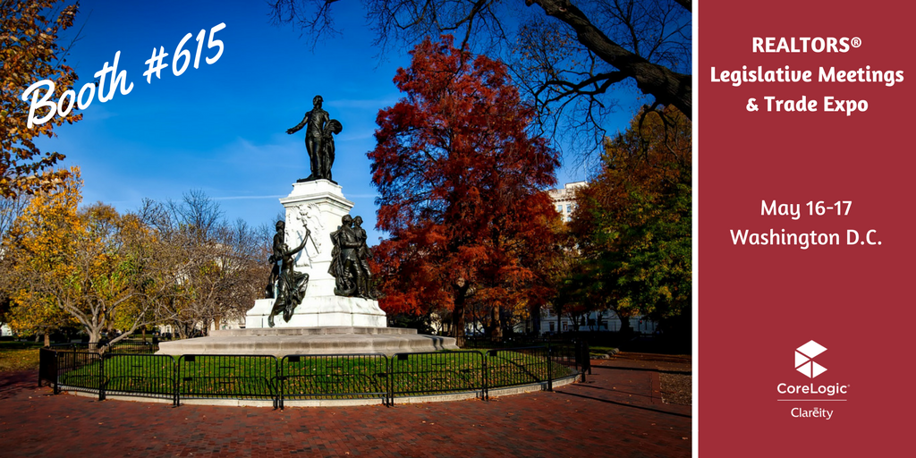 Have you stopped by to talk to Clareity yet at #NARLegislative? Drop by and say hello at the CoreLogic booth - #615.