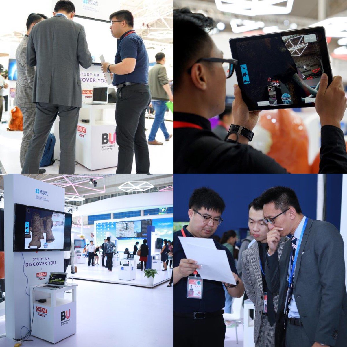 bournemouthuni's tweet image. It was fantastic to be at the Silk Road International Expo last week sharing the DigTrace experience and developing links in China. #BUproud