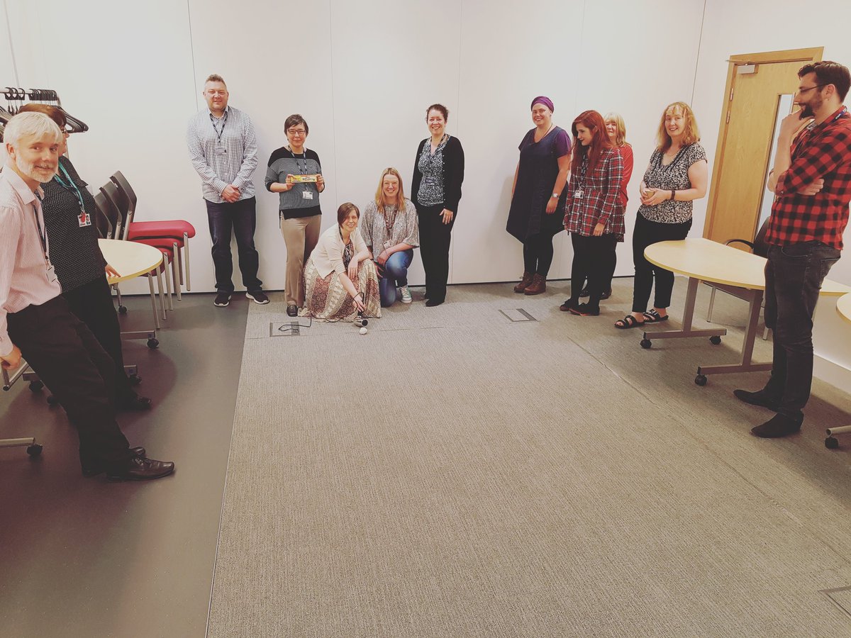 AUA_LJMU's tweet photo. Great @The_AUA Network Forum delivered by @JTDO3 from @LJMULDF for Working Together. Three teams of @LJMUstaff competed in the 'Air Vehicle Challenge'. Very fun way to develop our self-awareness and communication skills for teamworking and influencing 👐  #everybodywins https://t.co/hHs2xx2rYk