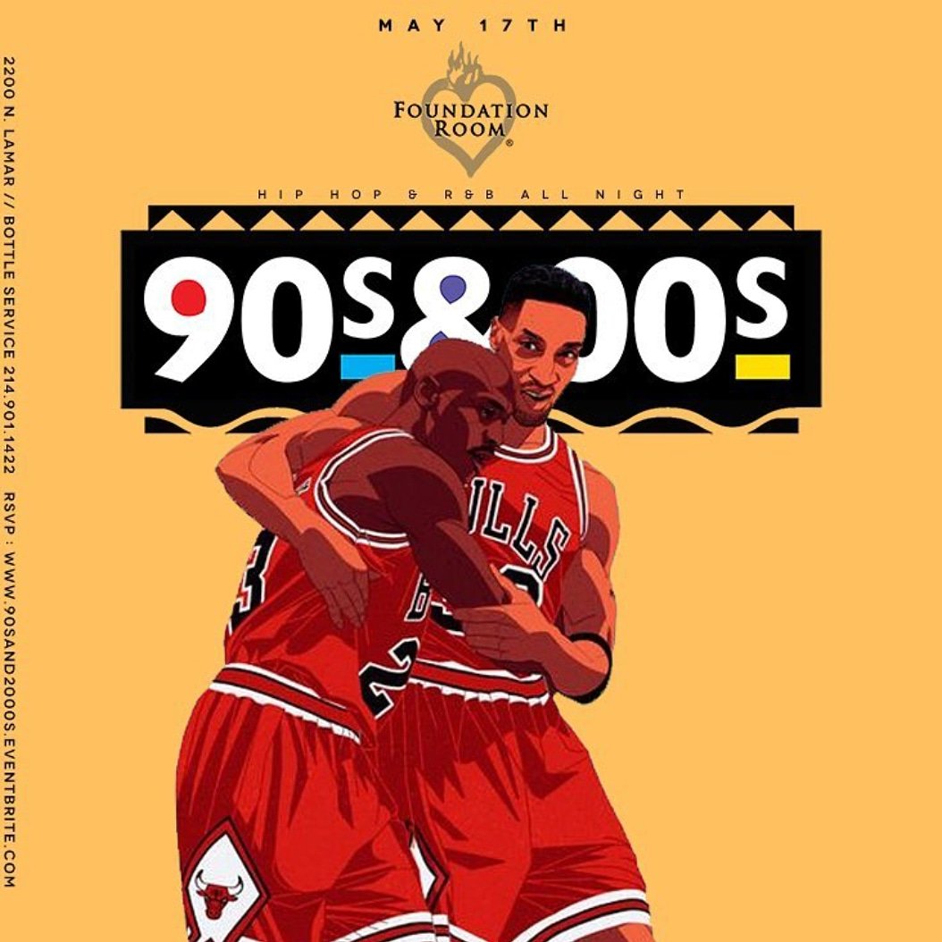 ColeBain980's tweet photo. Tonight the move is #foundationroomdallas where everything is #90sand2000s #hiphop and #rnb FREE ALL NIGHT 

It's the playoffs #flugameedition

#dallasnightlife #dallas https://t.co/JV4qOHDONY