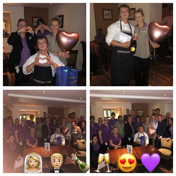 PI GatwickA23 wedding couple👰🏼🤵🏼our chef+hk team member☺️ we wishing you guys all the happiness 💜🍾🥂#AirXperts #just-married  <a href="/gary_villiers/">Gary De Villiers</a> <a href="/SDEBDD/">simon ewins</a> <a href="/LauraEvans81/">Laura EvansWrobleski</a> <a href="/Ella_sanders_/">Ella Sanders</a> <a href="/LAhMostloved/">LAhMostloved</a> <a href="/RobiDudas/">Robert</a> <a href="/placemadebyyou/">A Place Made By You</a>
