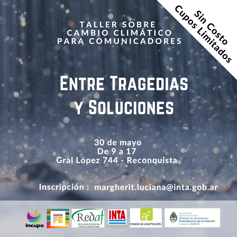 INTArecon's tweet photo. #ComunicarelCambioClimático ¿Cuál es el rol de los medios ante este fenómeno global? ¿Cómo generar contenidos sobre el CC?
Proponemos un espacio en el que abordaremos el CC desde una mirada ambiental para comunicadores del norte del norte de Santa Fe. 
Inscribite 👇 https://t.co/zj6rylghxJ