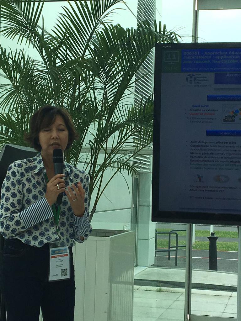 Laboratoire2SP's tweet photo. Présentation de l'intérêt des #conseillerhabitatsante #qualiteairinterieur au #congrès #hopipharm18 @ARSPaca @regionpaca #APPA @CHUdeNice https://t.co/AROzjQ0tA9
