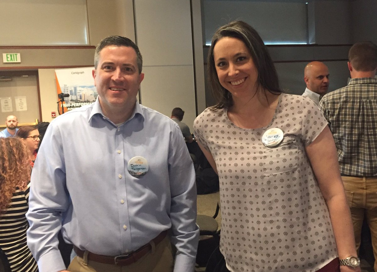 _ResourceX's tweet photo. The perfect #elgl18 breakfast partners! @SavageLaura + @DKTangeman representing #PBB partner @PuebloWestMetro! #coloradoconnection https://t.co/Al6LCQS7CA