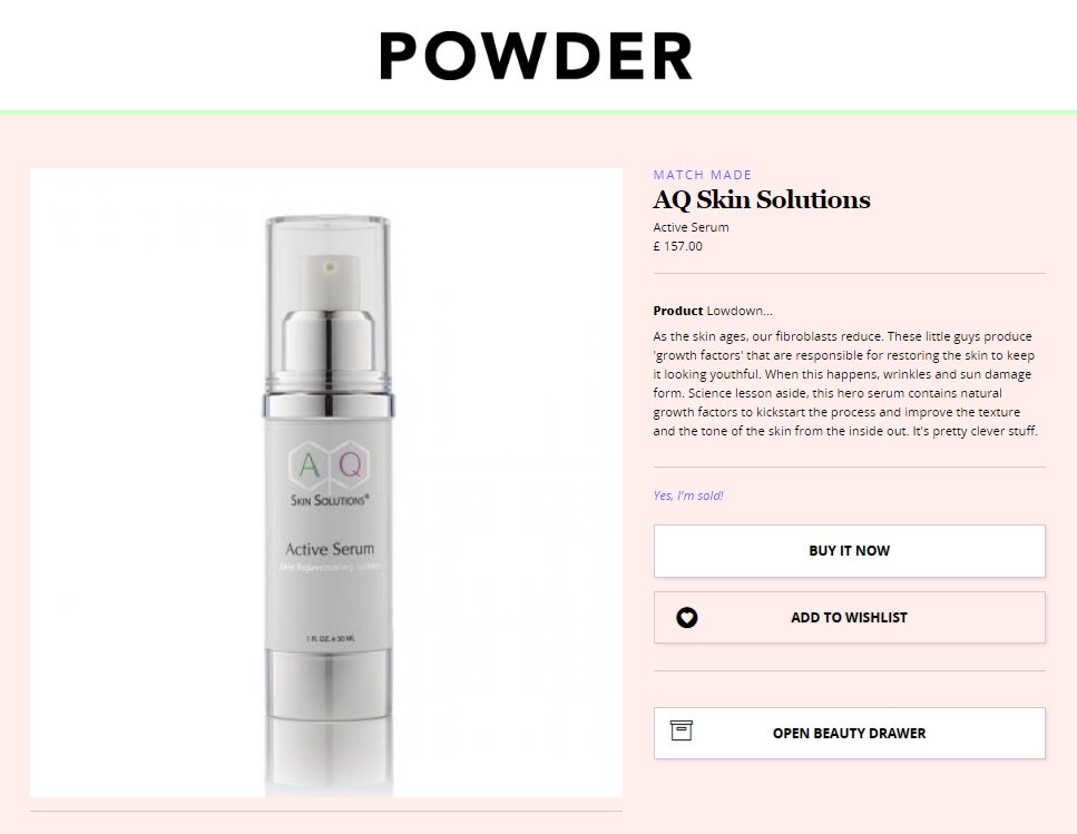 spaprcompany's tweet photo. @AQSkinUK featured on @thisispowder #PowderBeautyDrawers #AQSkinSolutions #AQSkin > https://t.co/OGlNtl9duS 

#HeroSerum #TheSpaPRCompany #SpaPR #PowderBeauty #ActiveSerum #Youthful #ThursdayThoughts #BBloggers #SkinCare #SkinCareRoutine #SkinCareBloggers #SkinCareTwitter https://t.co/9xuEni0xFB
