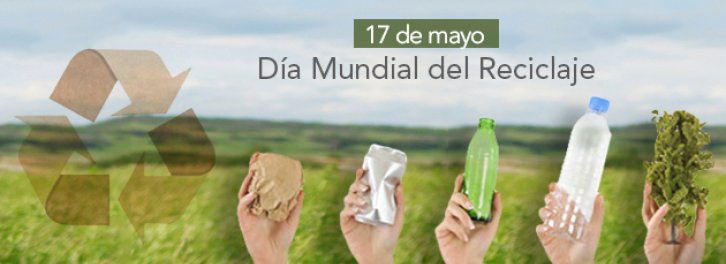17 DE MAYO - DÍA MUNDIAL DEL RECICLAJE.
La naturaleza es sostenible si cuidamos de ella. Es nuestra responsabilidad pasar una tierra sana a las generaciones que nos esperan. — Sylvia Dolson.
#Recicla #Conciencia