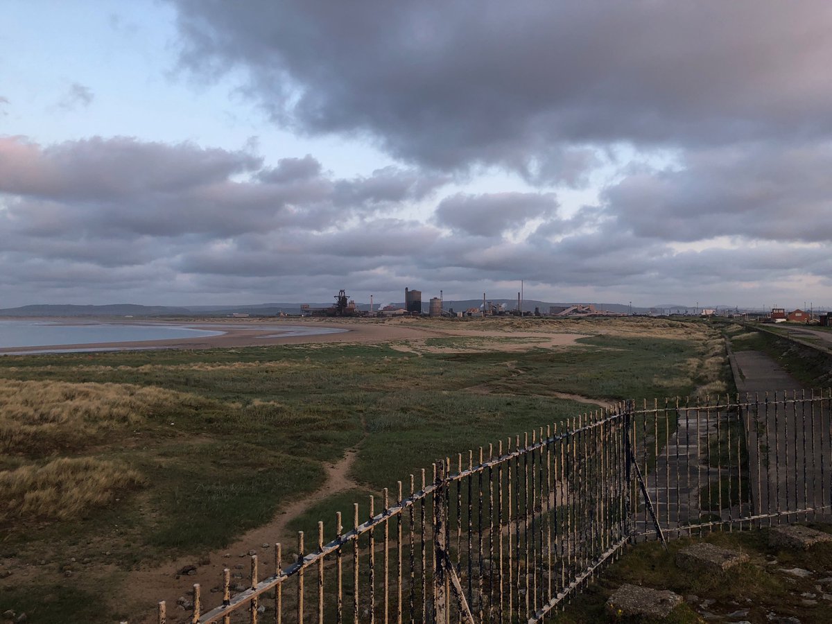 No_One_Driving's tweet photo. Redcar Steel Skyline. https://t.co/ZMfck3eddo