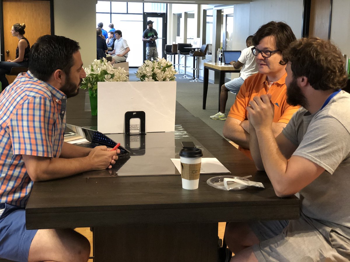 epimemphis's tweet photo. Start-Q isn’t just BBQ — it’s office hours with global companies, visiting investors from around the country, and partners. @startco https://t.co/f5vF037Z8u