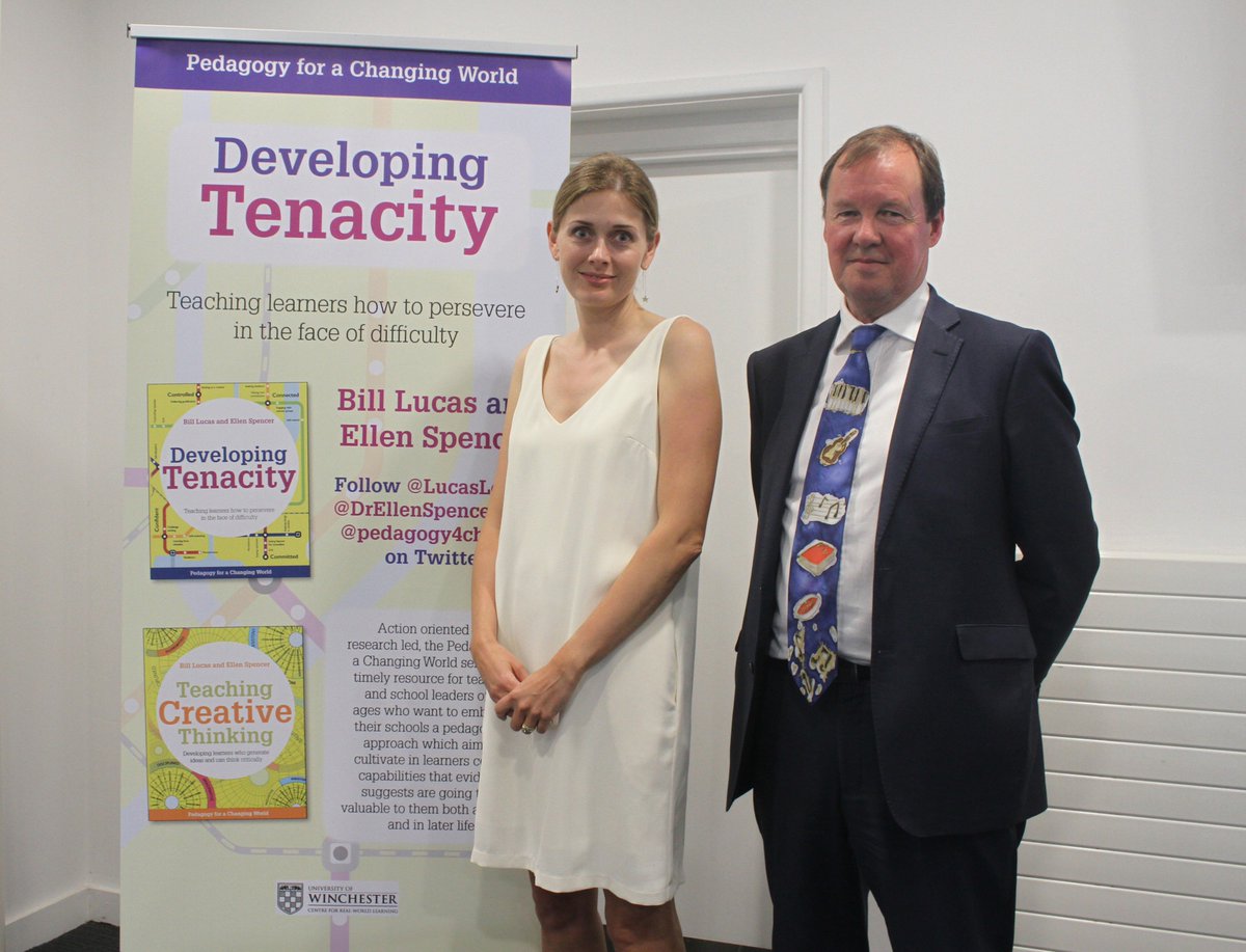 _UoWNews's tweet photo. Launch of new book #DevelopingTenacity by @LucasLearn &amp; @DrEllenSpencer @_UoW special event looking at why #tenacity matters and how #teachers can cultivate it https://t.co/DRrpbXv9p7 @pedagogy4change https://t.co/CuxOgqBGTg