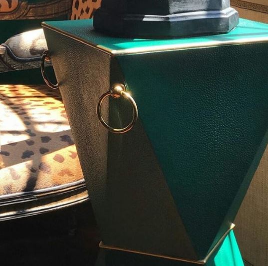 french_heritage's tweet photo. Thank you Designers Today for featuring the Mimosa Side Table from #FacetCollection! We love your description of the table as "a woman with a cinched waist and hoop earrings". More info: https://t.co/Q2BYKSQi4p https://t.co/Eu0afuEjPg