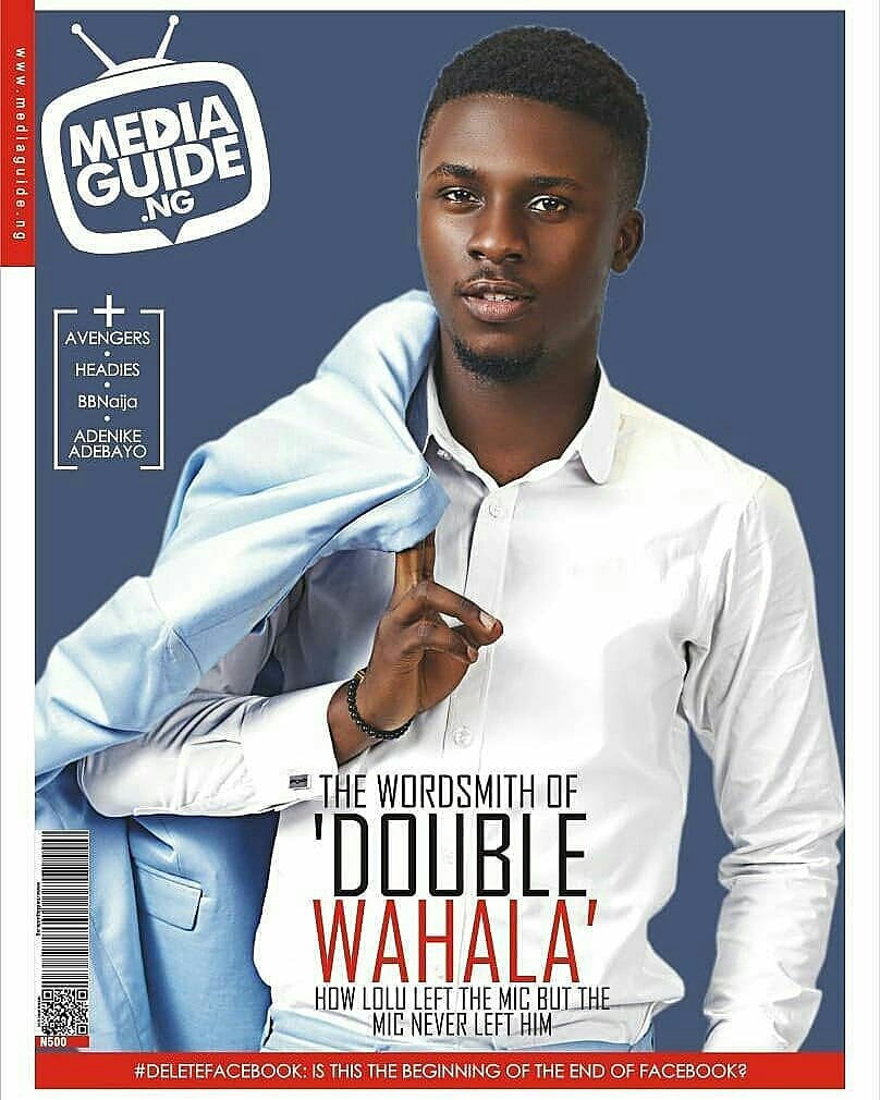 MediaGuide_NG's tweet image. Behold the latest edition of #MediaGuideMagazine featuring the 'Wordsmith of #bbnaija ' - @officialomololu