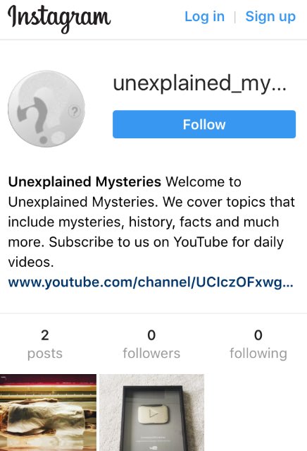 Unexplained Mystery tweet media