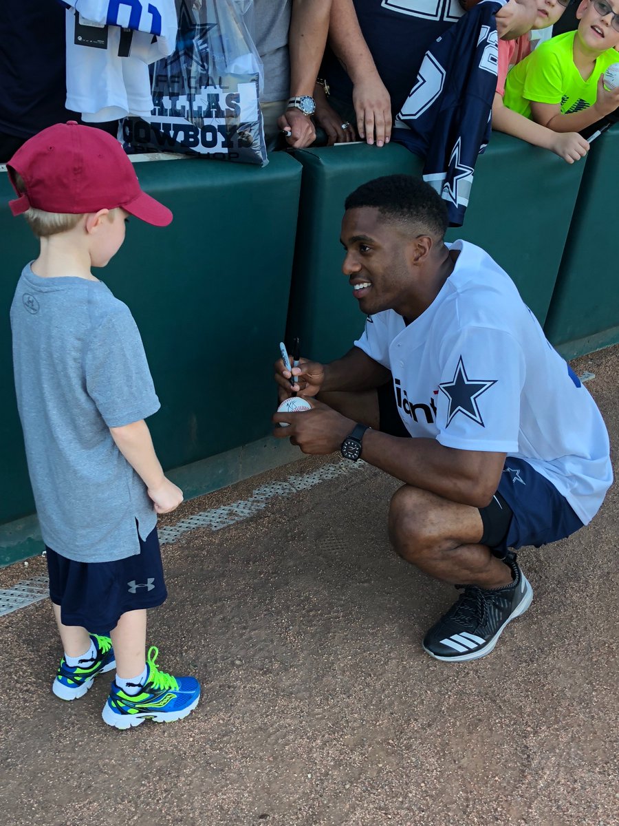 CourtneyKay1587's tweet photo. Thankful to work for @RidersBaseball so that I am able to share memories like these with my little guy. Easy to get caught up in homestands and work weeks, but this right here is what it’s all about.  #ReliantHRD #CowboysNation https://t.co/xVFWsthkVs