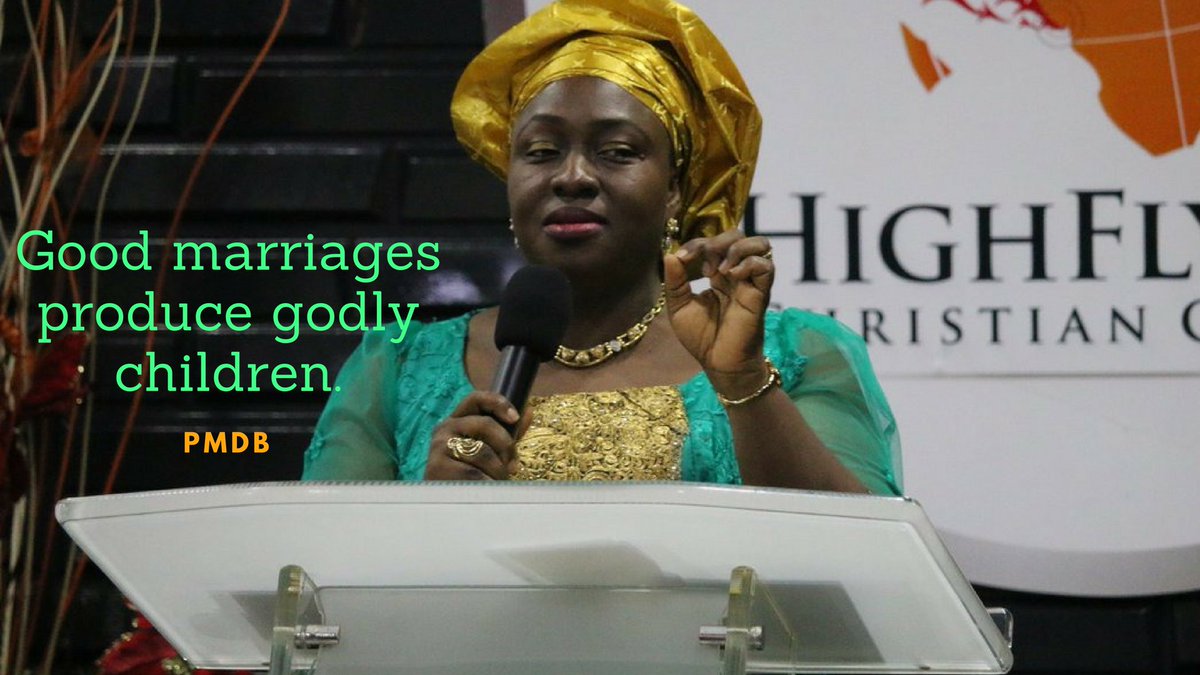 pstdelebamgboye's tweet photo. Good marriages produce godly children. @dele_edna
Excerpt of #PFS2018 https://t.co/5vzASQ4diz