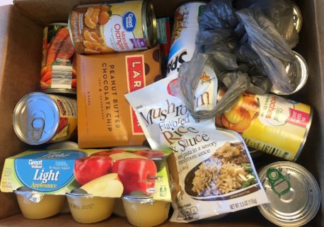 TarletonFW's tweet photo. Hooray! Texans, we are off to a great start with our @TAFoodBank  Carefree Summer Drive. 1 box full, 4 to go to reach our goal! Food drive boxes located in suites 103, 201,500, and in the Texan Hall Library.  Nonperishable items only please. #TarletonCares #TarletonFW https://t.co/w3nD9igkRx