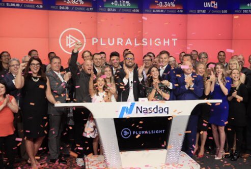 hzynczak's tweet image. Wow!  What an amazing experience. #pluralsightIPO