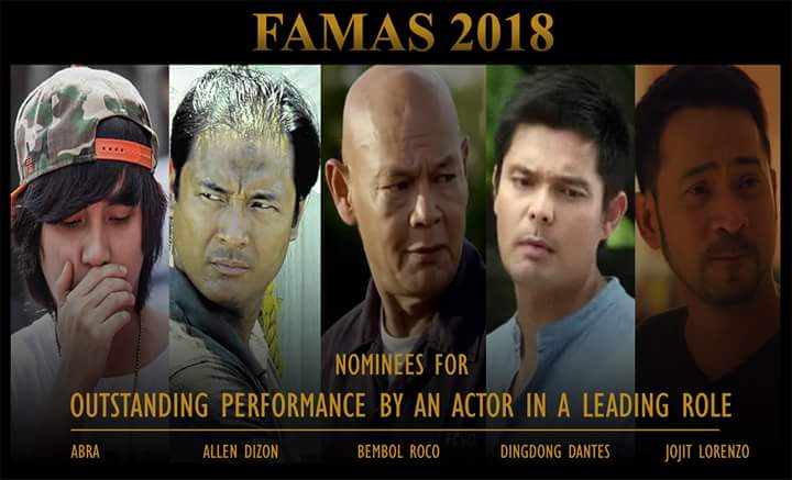 Megavision2023's tweet photo. There’s a mix of new and established performers in the FAMAS 2018 Best Actor list of nominees. Will one of the newbies edge out the experienced names? Find out on June 10 at the 66th Gabi ng Parangal! #FAMAS2018 #FAMASRising https://t.co/64aTN6VnEG