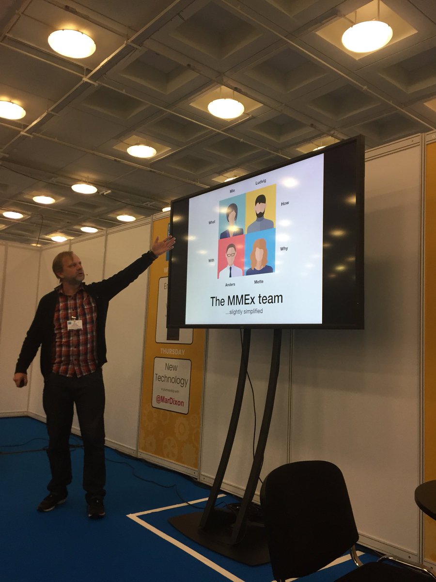 MarDixon's tweet photo. #MandHShow MMEx in Denmark is a way for collaboration between small and medium museums. 60% if national museums have signed up. Ask story and audience first before wanting digital. @Dr_Milkyway https://t.co/WbeMdiyBtW